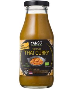 Yakso Соус Вок Тайський Каррі органічний 240 мл